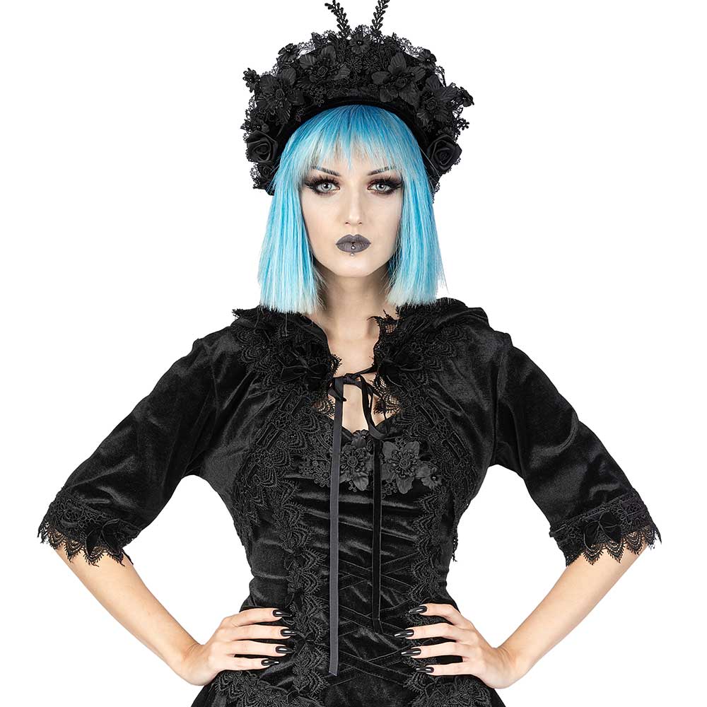 Sinister - 1116 Schulterjacke/bolero - Schwarz